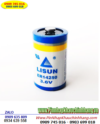 Lisun ER14250; Pin nuôi nguồn Lisun ER14250 lithium 3.6v 1/2AA 1200mAh chính hãng 